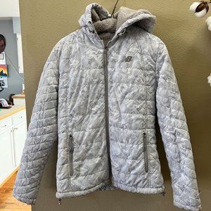 New Balance Women's M Hooded Puffer Coat